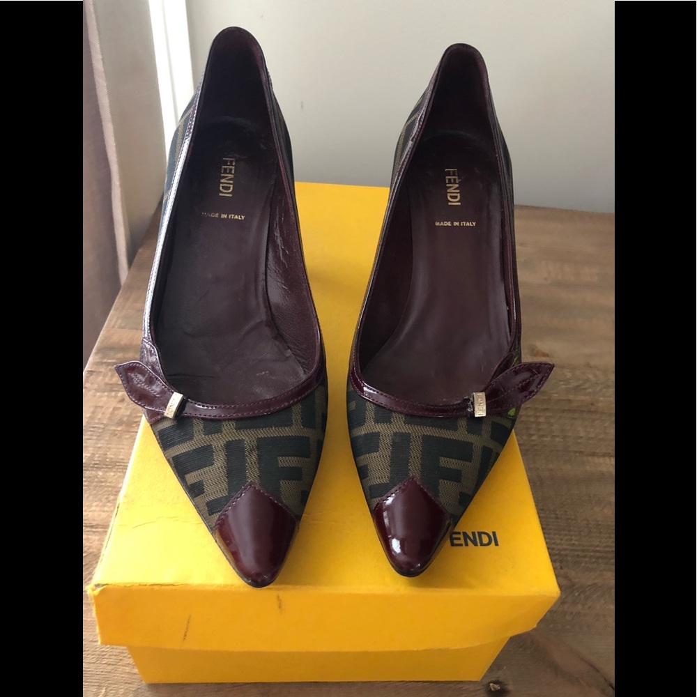 Used Women’s Fendi pump size 38.5